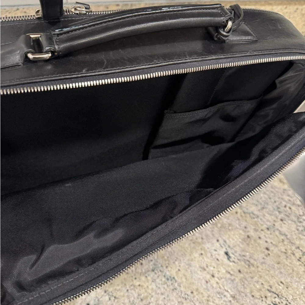 Coach Black briefcase Leather Men's Bag